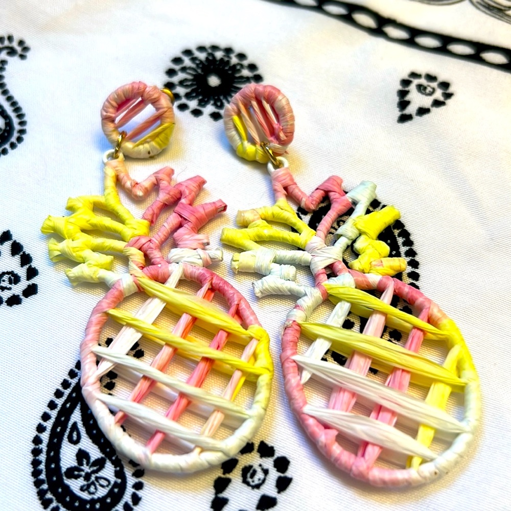 Pineapple earrings